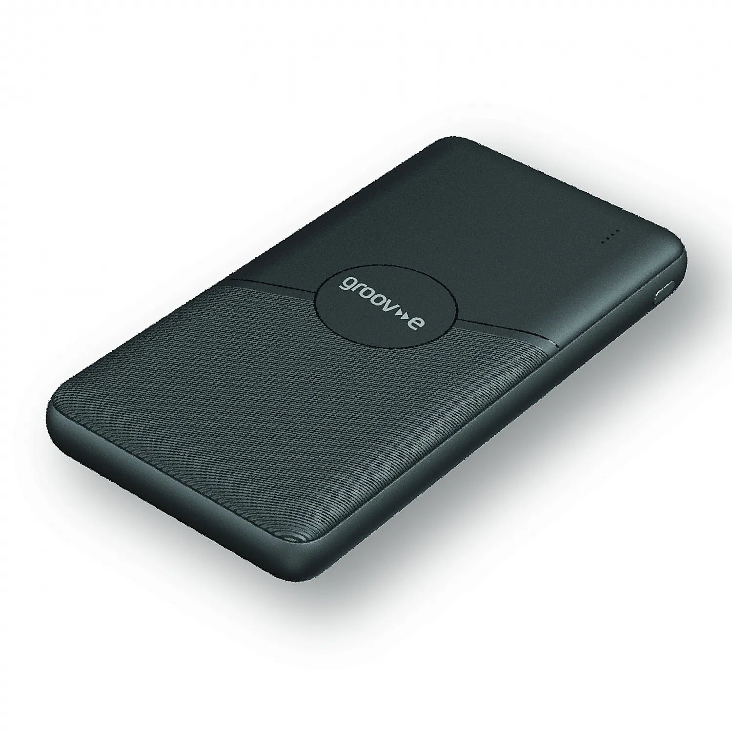 Groov-e 10,000mAh Portable Charger | Black | GV-CH10000