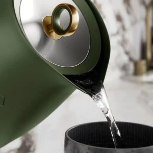 Morphy Richards Cassini Jug Kettle | 1.7L | Olivine Green | 103022