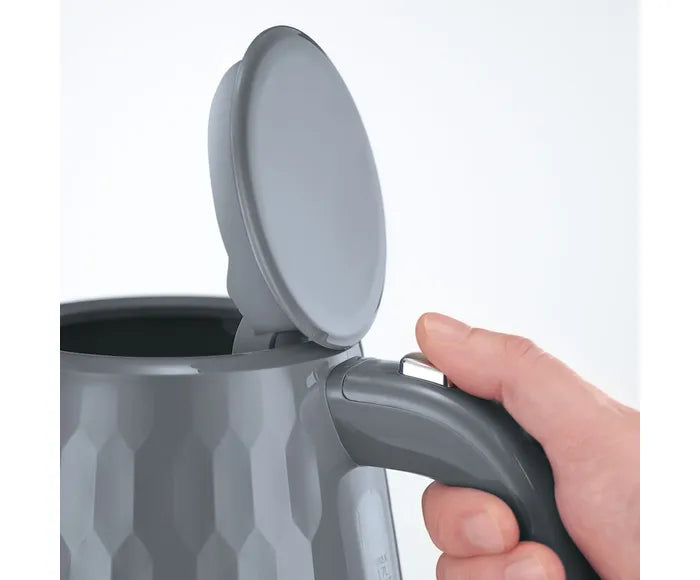Russell Hobbs Honeycomb Kettle | 1.7L | Grey | 26053