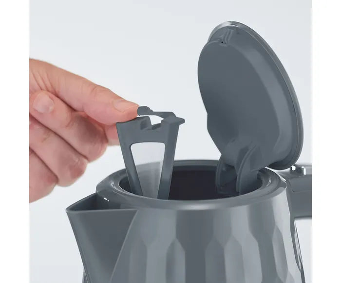 Russell Hobbs Honeycomb Kettle | 1.7L | Grey | 26053