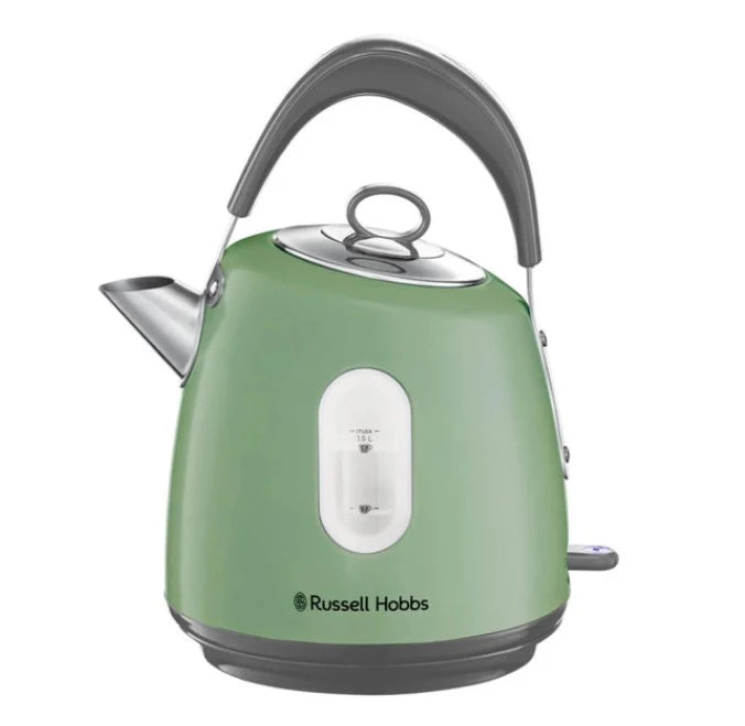 Russell Hobbs Stylevia Kettle | 1.5L | Sage Green | 28134
