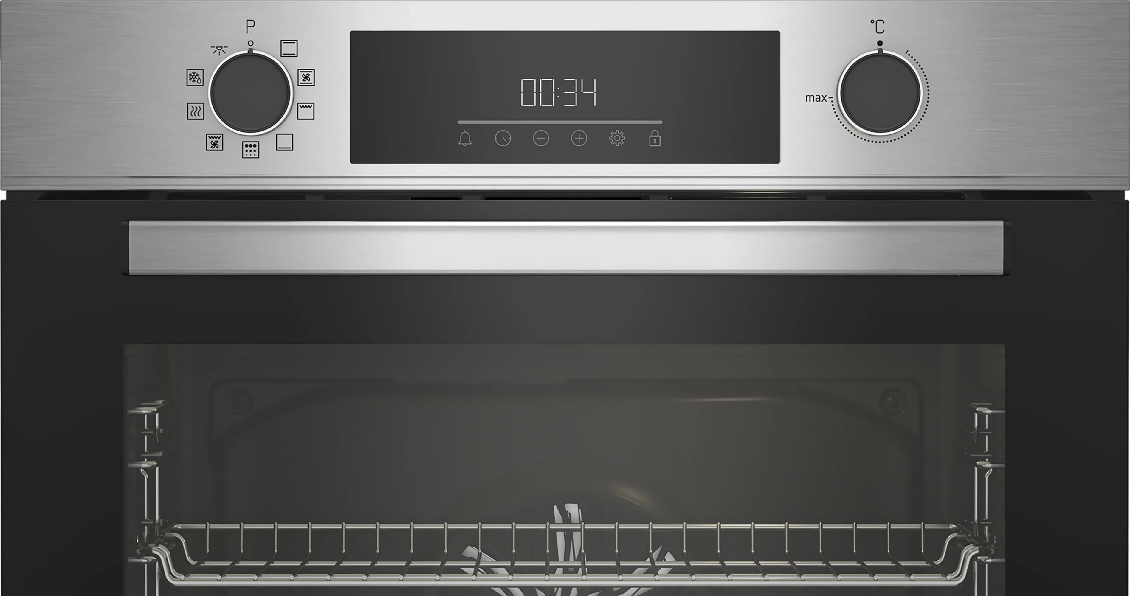 Beko 60cm Built-In Pyro Multi-Function Oven with AeroPerfect™ |  BBIE12301XMP