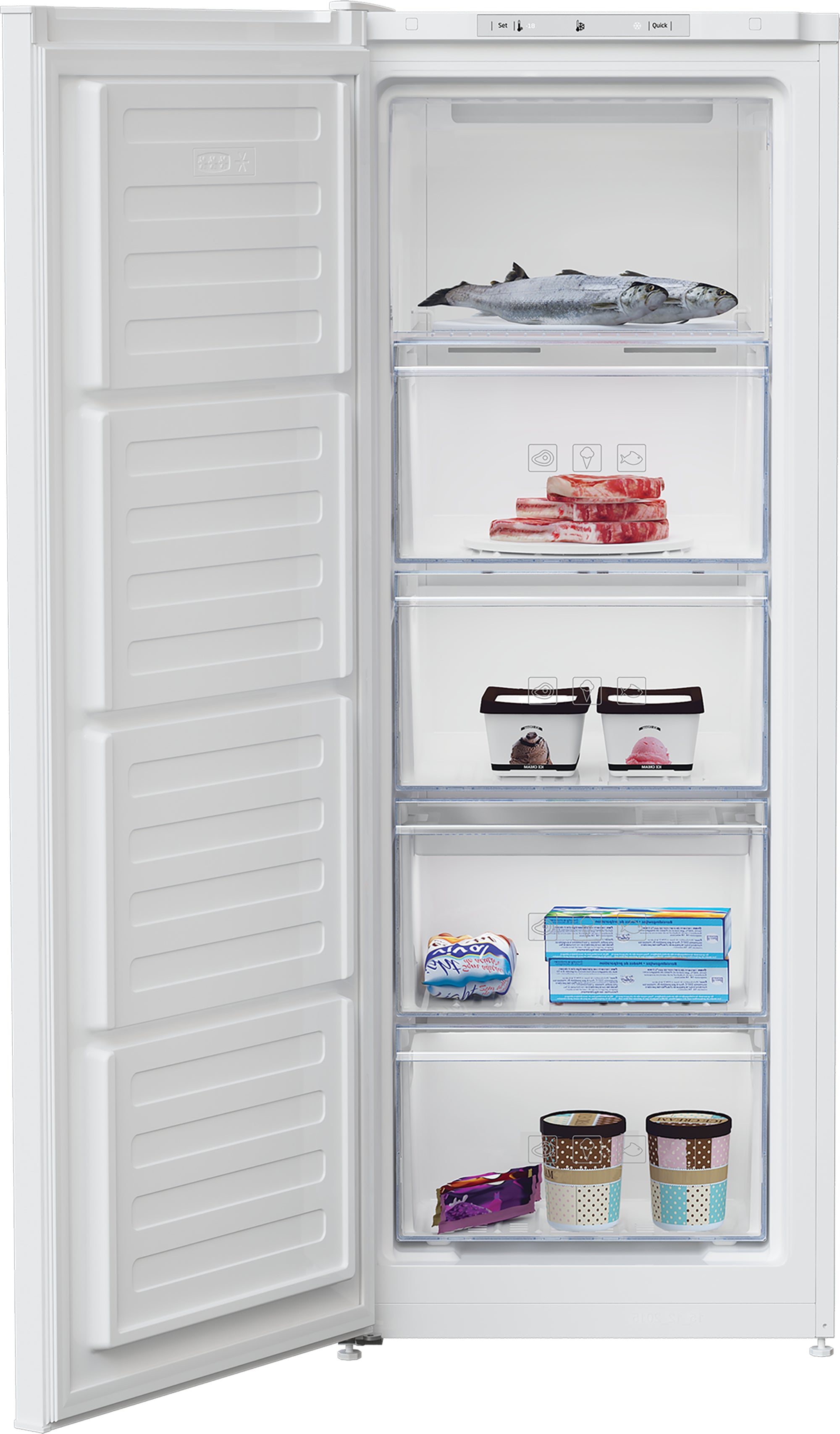 Beko Freestanding Frost Free Freezer – White | FFG4545W