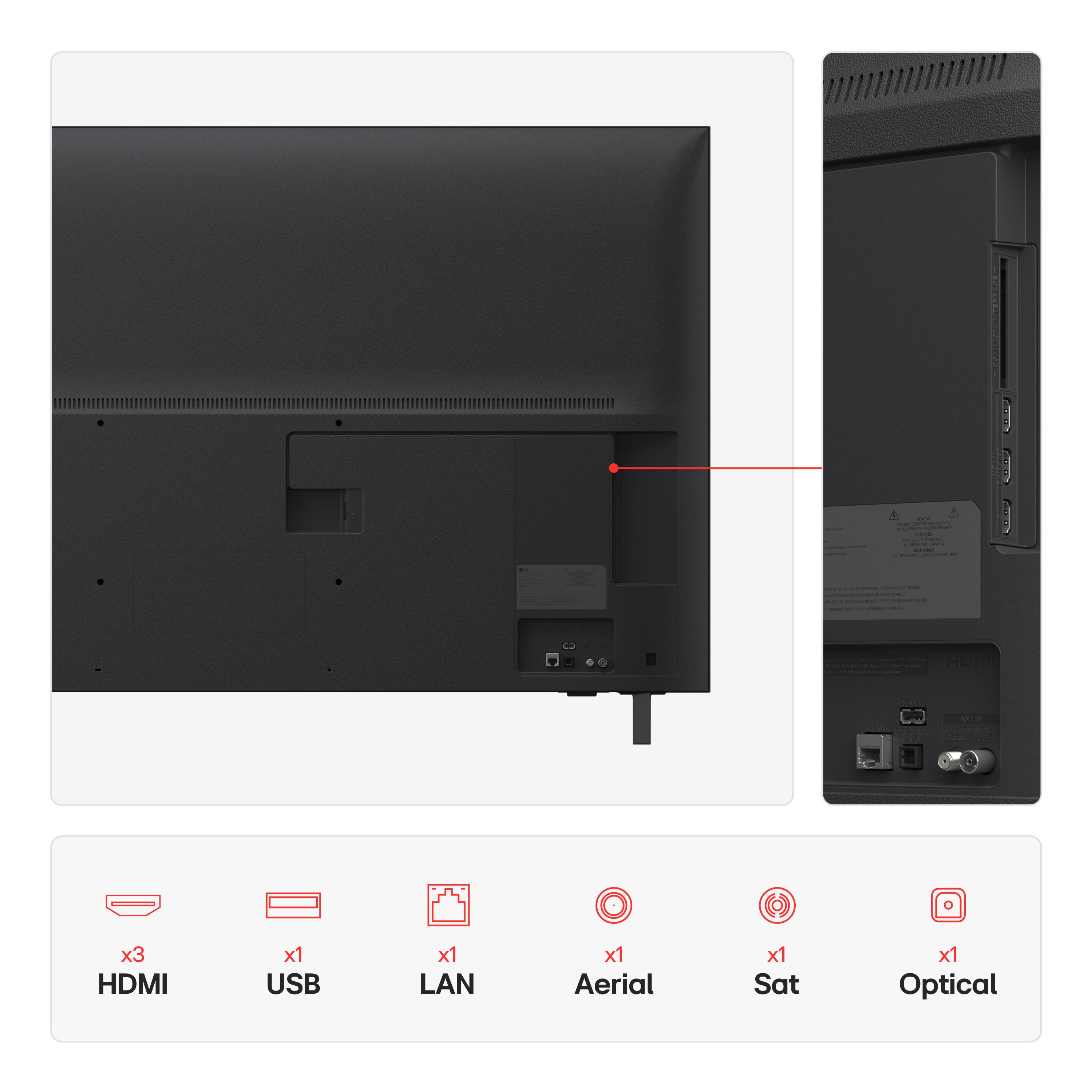 LG 55" 4K UHD Smart TV | 55UA75006LA.AEK