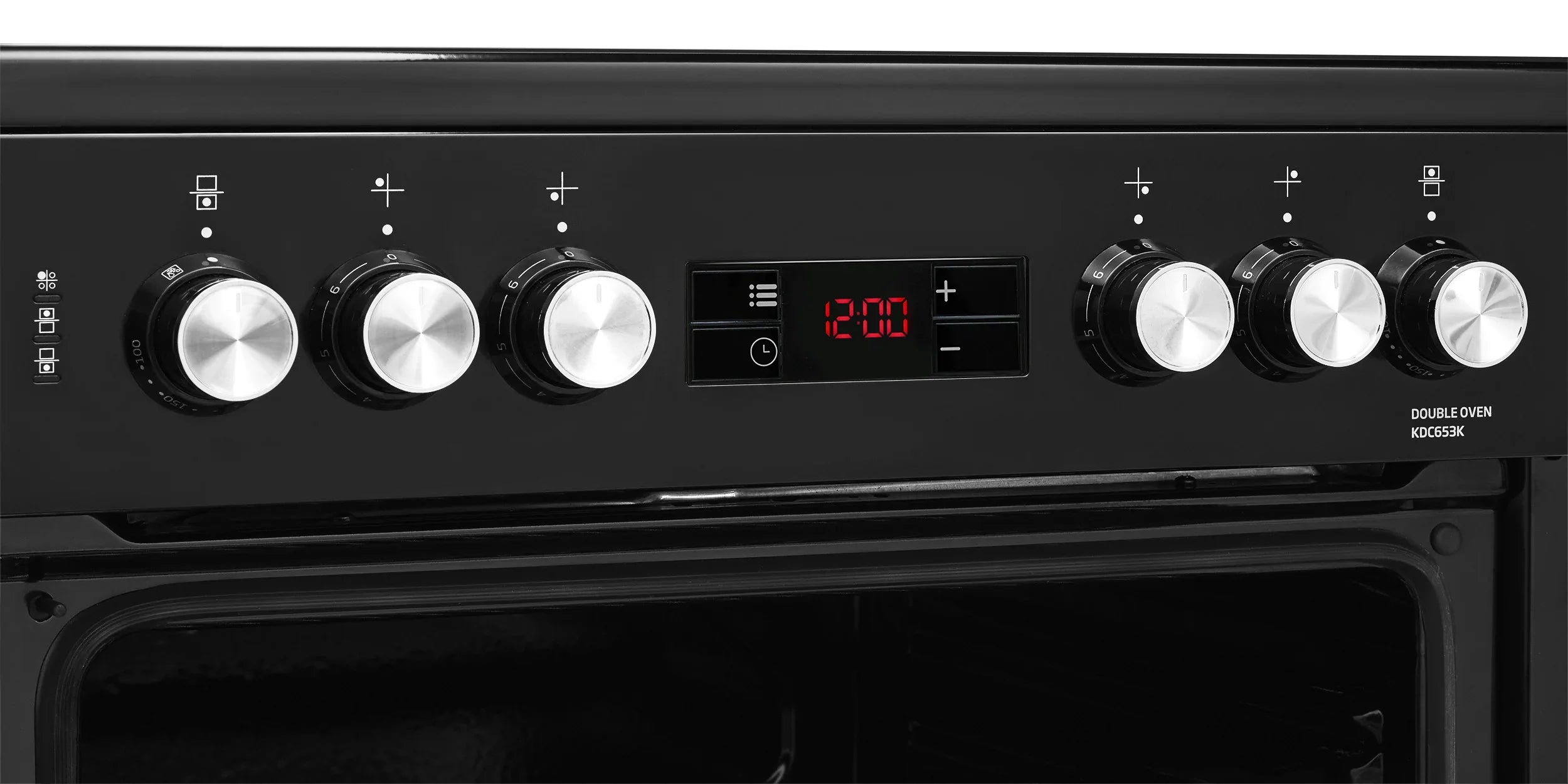 Beko Electric 60CM Cooker Black | KTC611K