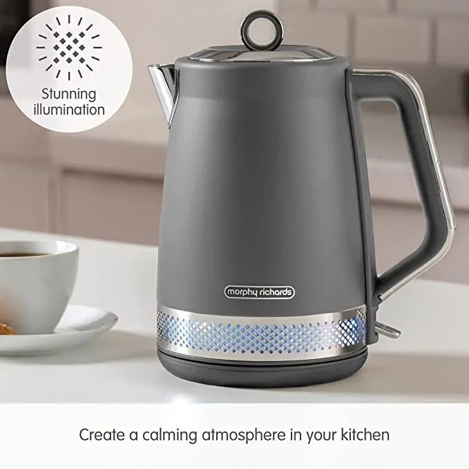 Morphy Richards Illumination Jug Kettle | 1.7L | Graphite | 108022