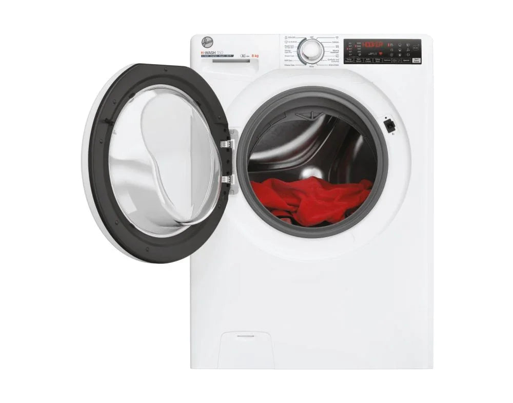 Hoover  Freestanding 8kg Washing Machine - White | H3WPS486TAM6-80