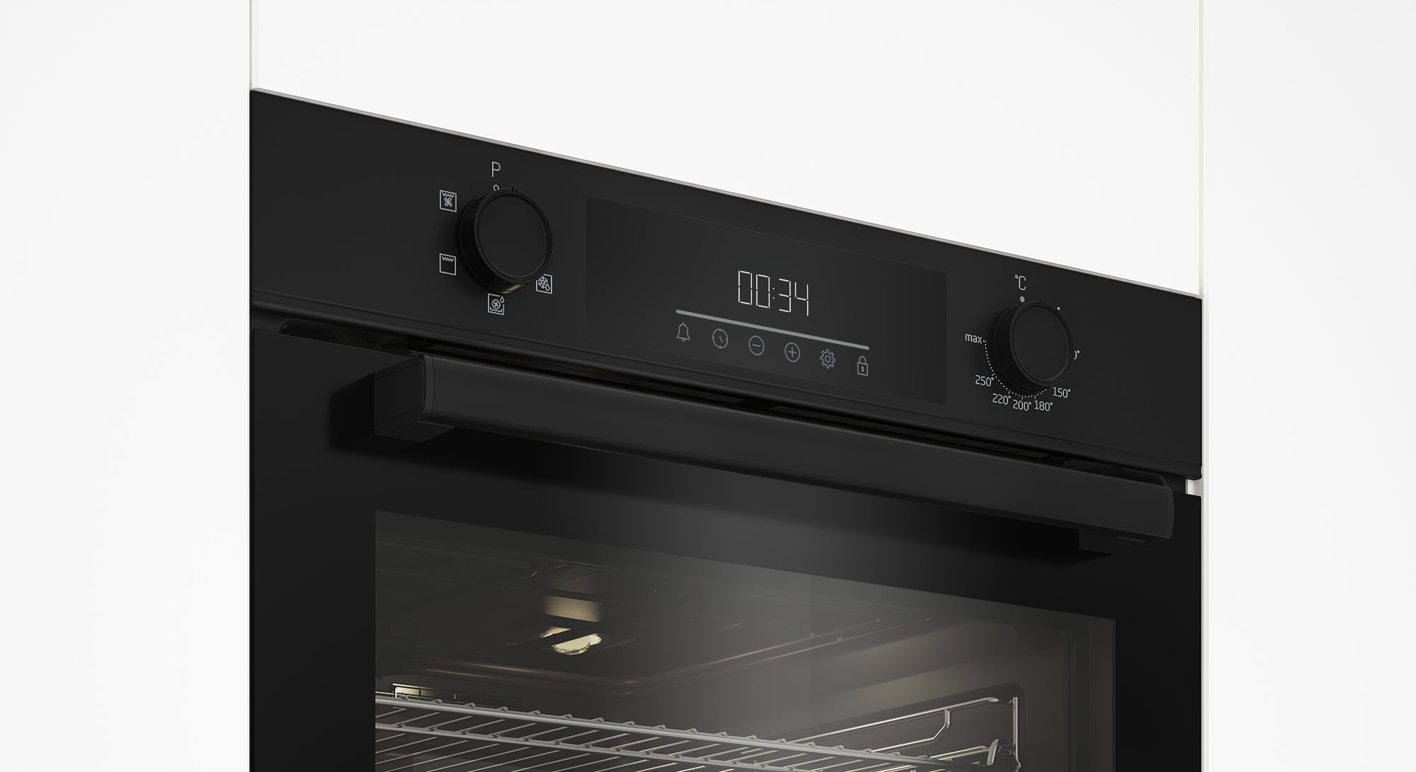 Beko AeroPerfect™ 60cm Built-in RecycledNet™ Single Fan Oven | BBIF22300B
