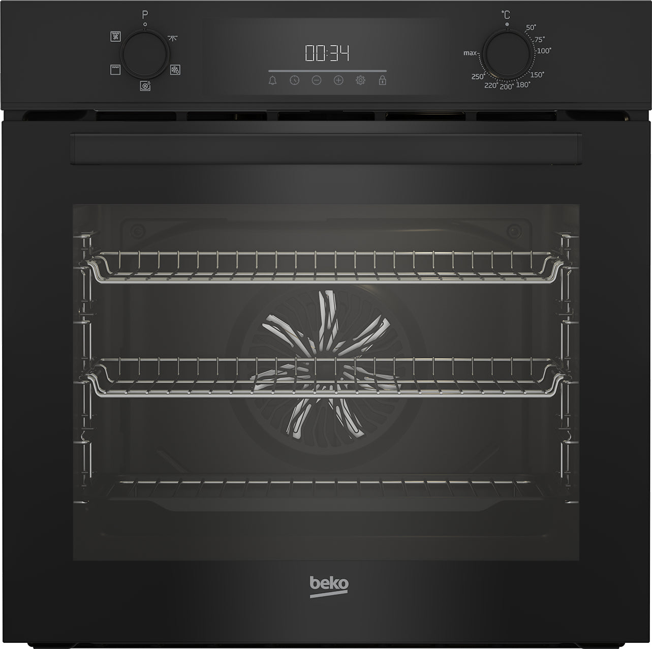 Beko AeroPerfect™ 60cm Built-in RecycledNet™ Single Fan Oven | BBIF22300B