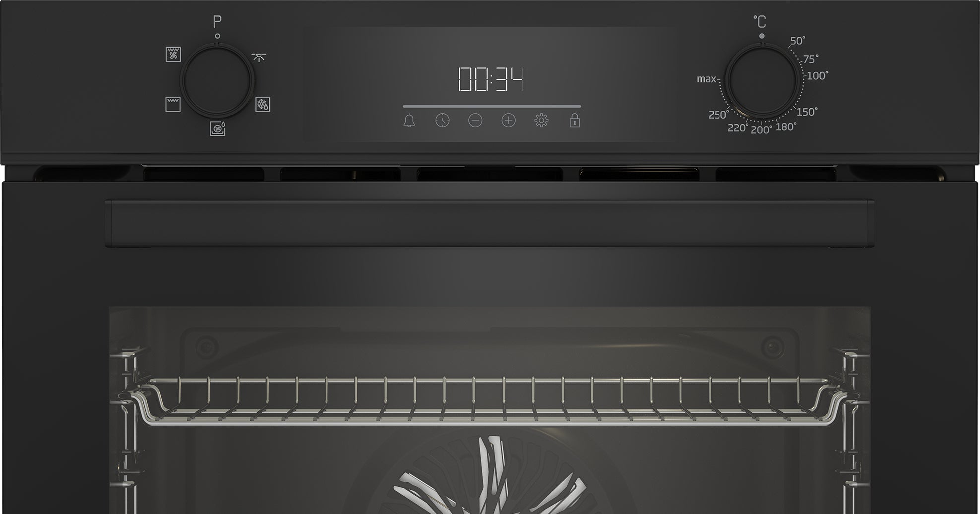 Beko AeroPerfect™ 60cm Built-in RecycledNet™ Single Fan Oven | BBIF22300B
