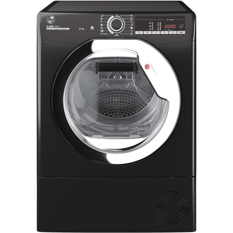 Hoover 10kg Condenser Tumble Dryer Black | HLEC10TCEB-80