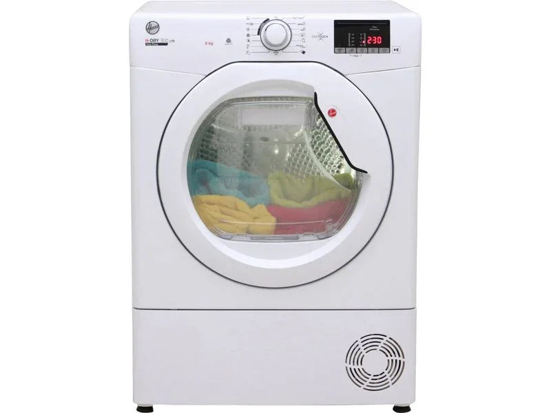 Hoover  8KG Heat Pump Tumble Dryer - White | HLEH8A2DE-80