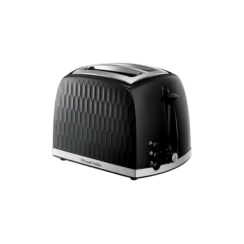 Russell Hobbs Honeycomb 2 Slice Toaster – Black | 26061