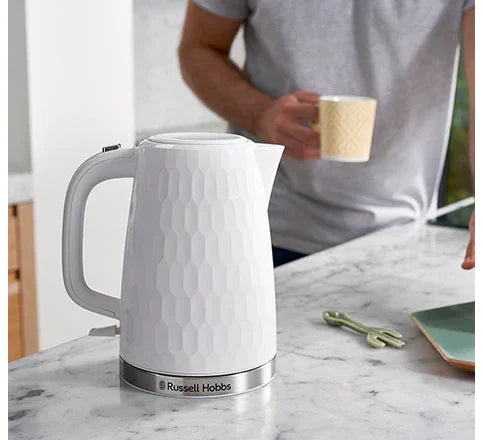 Russell Hobbs Honeycomb Kettle White | 26050