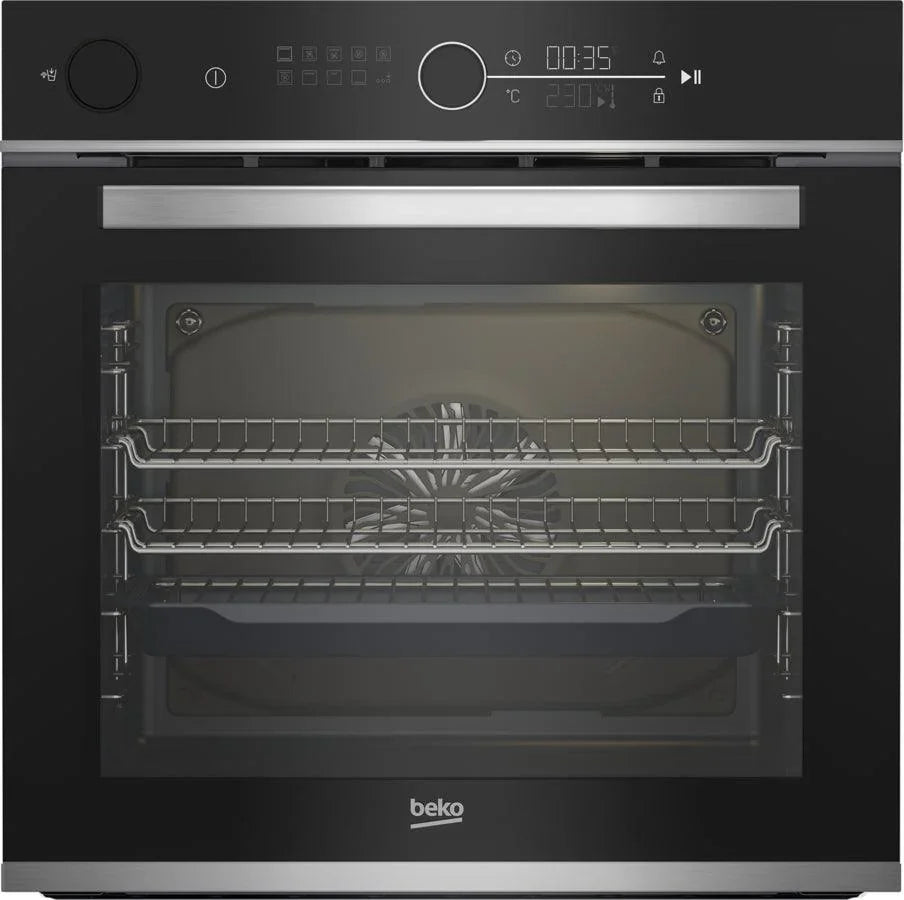 BEKO AeroPerfect Electric Steam Single Oven | BBIS13400XC Oven Brand_Beko, Colour_Stainless Steel, Energy_Rating_A+, Oven Type_Single, Product Type_Oven, Width_60cm BEKO AeroPerfect Electric Steam Single Oven | BBIS13400XC - Default Title 549.99 BBISI3400XC Meath Meath Ireland aceeuronics.ie Ace Euronics