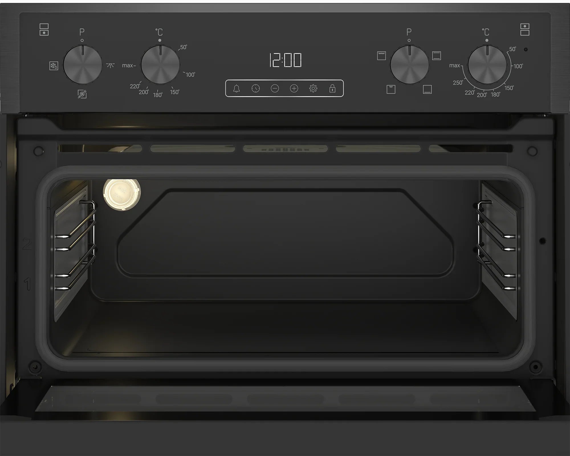 Blomberg Double Oven Graphite | RODN9202DX