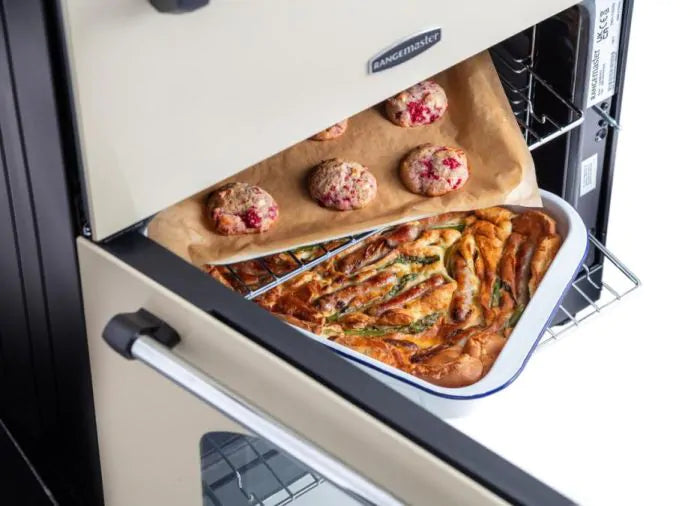 Rangemaster Classic 60cm Dual Fuel Range Cooker | Cream/Chrome | CLA60DFFCR/C