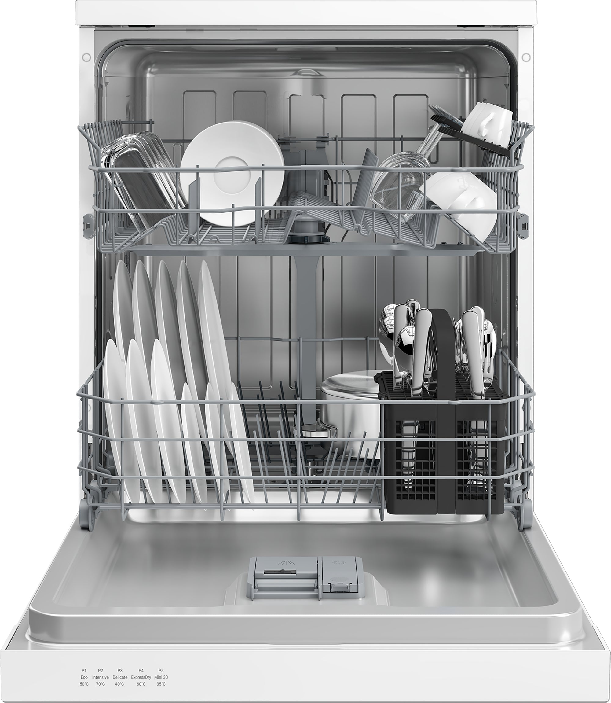 Blomberg 14 Place Freestanding Dishwasher - White | LDF30210W