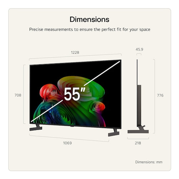 LG 55" B6 OLED AI 4K UHD Smart TV | OLED55B65LA