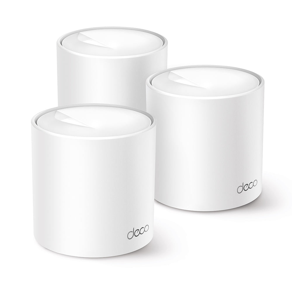 TP-Link Deco AX1500 Wi-Fi 6 Whole Home Mesh System 3 Pack White | X1500