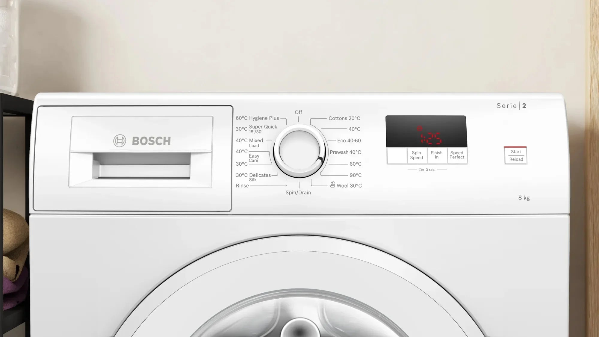 Bosch Series 2 8KG Washing Machine| WGE03408GB