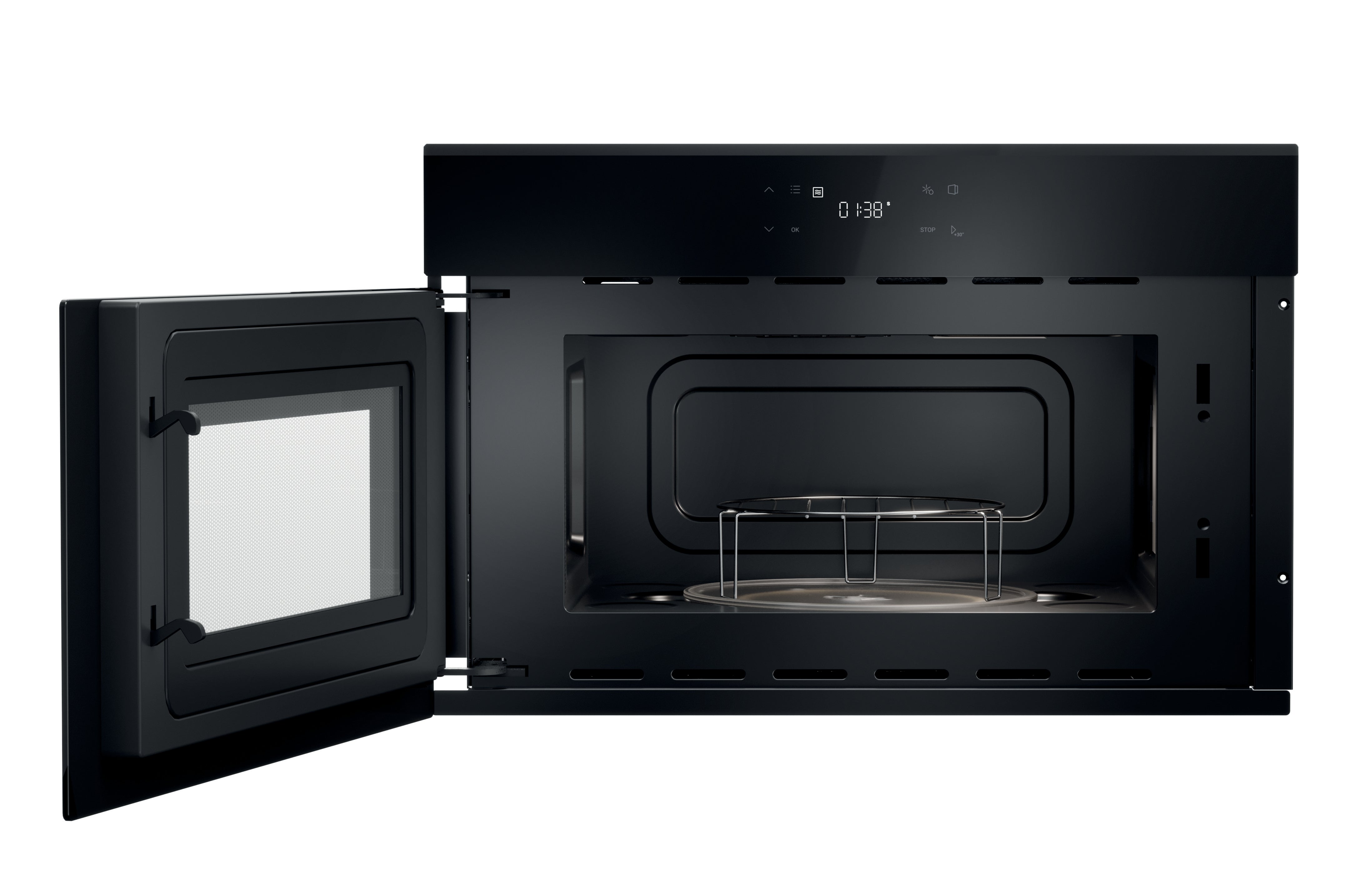 Haier Built-In Grill Microwave – 24L, 750W | Black  | H38SIDBF7XK