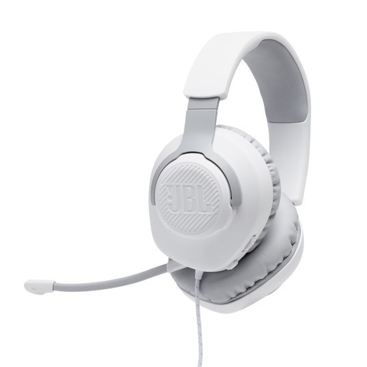 JBL Quantum 100, Gaming-Wired Over-ear Headset, White | JBLQUANTUM100WHT