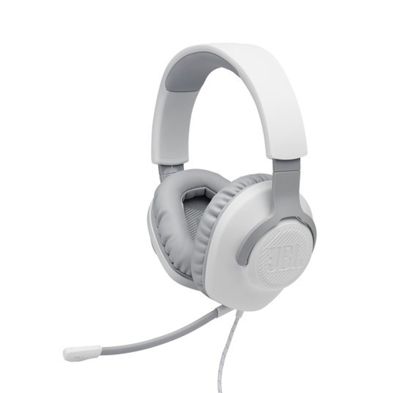 JBL Quantum 100, Gaming-Wired Over-ear Headset, White | JBLQUANTUM100WHT
