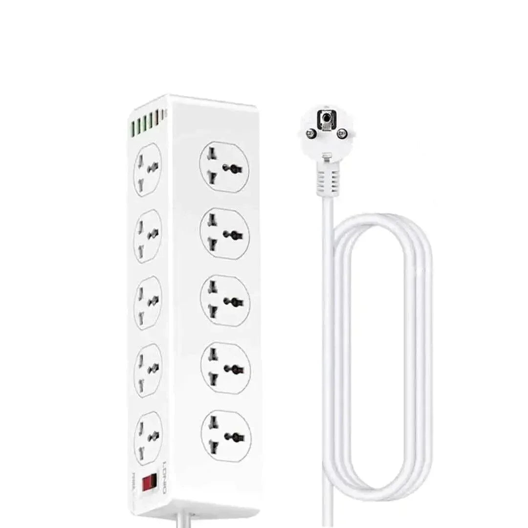 Ldnio SC10610 30W 6-Port USB Charger Power Strip - White | 691199 Product Type_Charger Ldnio SC10610 30W 6-Port USB Charger Power Strip - White | 691199 - Default Title 49.95 691199 Meath Meath Ireland aceeuronics.ie Ace Euronics