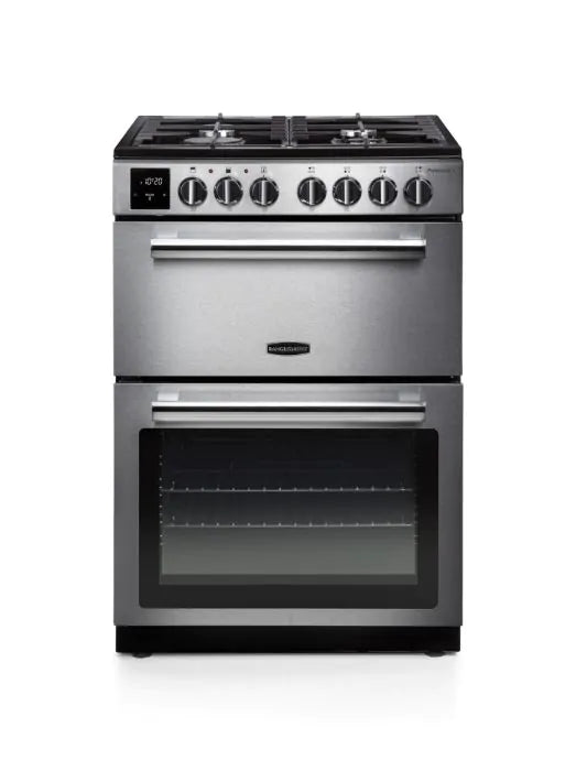 Rangemaster Professional Plus 60cm Dual Fuel Cooker | Stainless/Chrome | PROPL60DFFSS/C