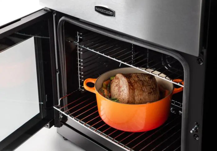 Rangemaster Professional Plus 60cm Dual Fuel Cooker | Stainless/Chrome | PROPL60DFFSS/C