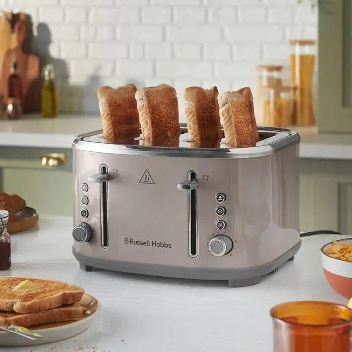 Russell Hobbs Stylevia 4 Slice Toaster - Mocha | 26293