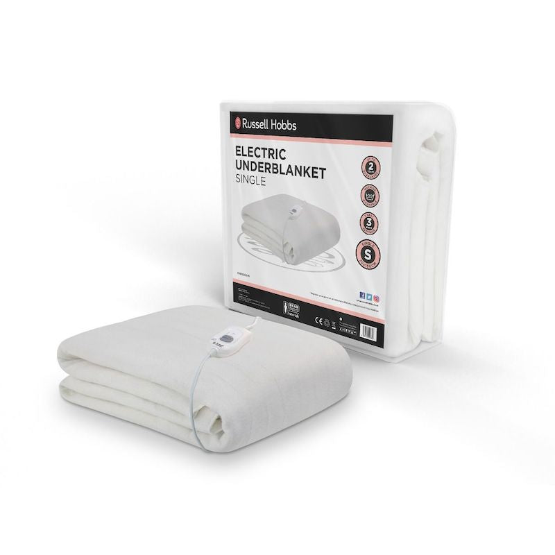 Russell Hobbs Single Electric Heated UnderBlanket | RHESB6001