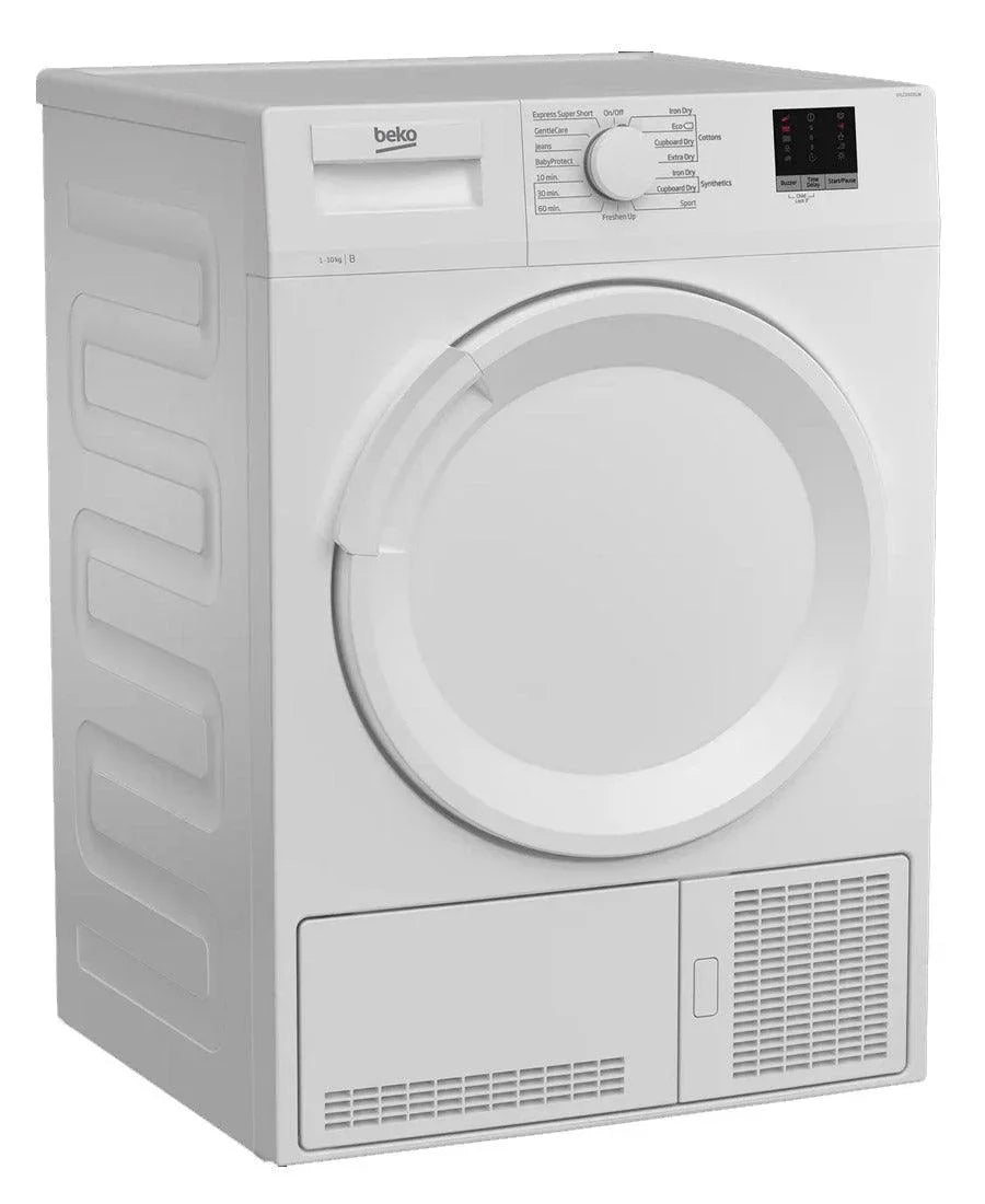 Beko 10kg Condenser Dryer | DTLC100051W Tumble Dryer Brand_Beko, Dryer Type_Condenser, Energy_Rating_B, Home Appliances, Laundry, Load Capacity_10kg, OOS, Product Type_Tumble Dryer, Spring Savings, Winter Sale Beko 10kg Condenser Dryer | DTLC100051W - Default Title 389.00 DTLC100051W Meath Meath Ireland aceeuronics.ie Ace Euronics