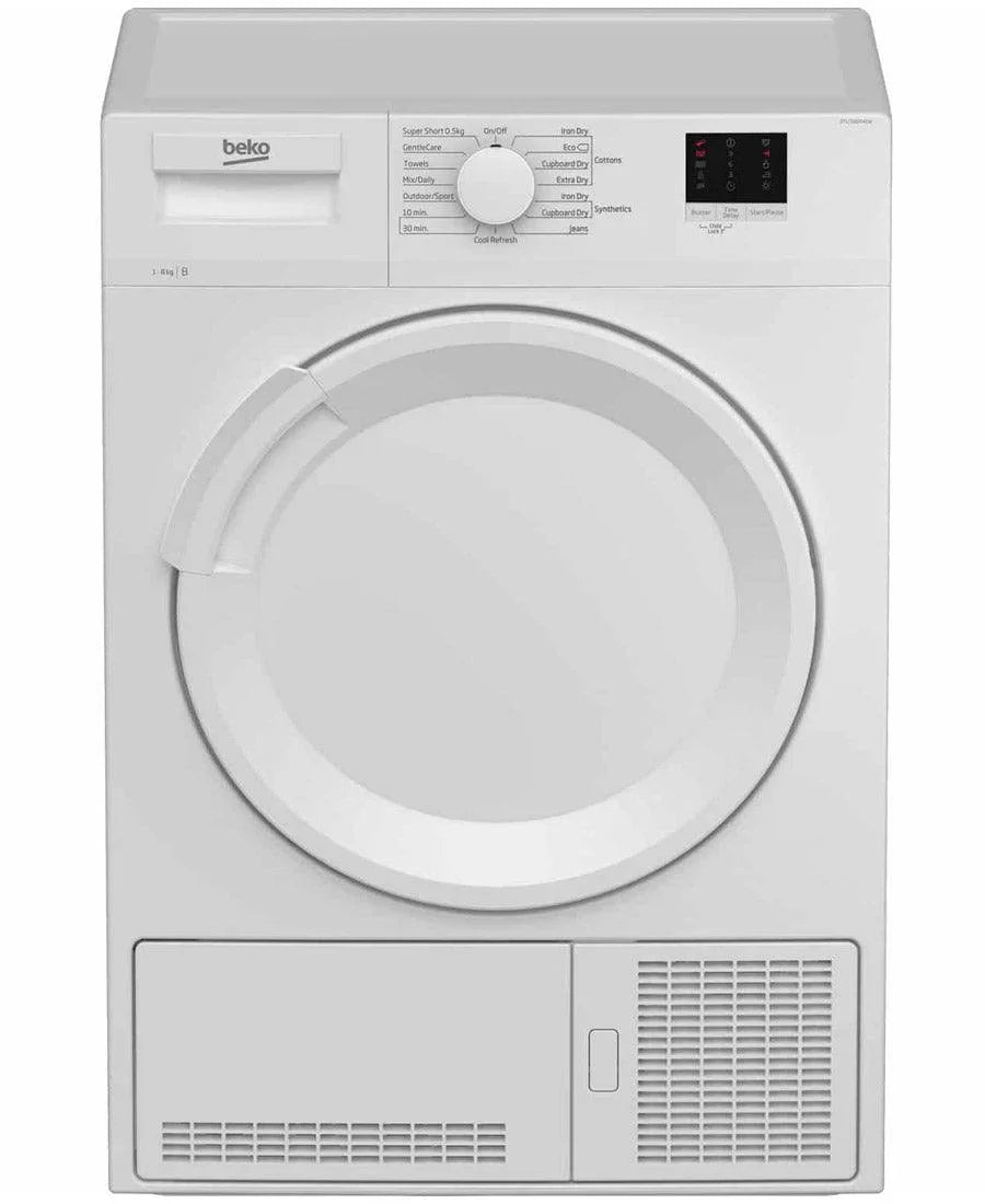 Beko 8kg Condenser Dryer | DTLCE80051W Tumble Dryer Brand_Beko, Dryer Type_Condenser, Energy_Rating_B, Home Appliances, Laundry, Load Capacity_8kg, OOS, Product Type_Tumble Dryer, Spring Savings Beko 8kg Condenser Dryer | DTLCE80051W - Default Title 299.99 DTLCE80051W Meath Meath Ireland aceeuronics.ie Ace Euronics