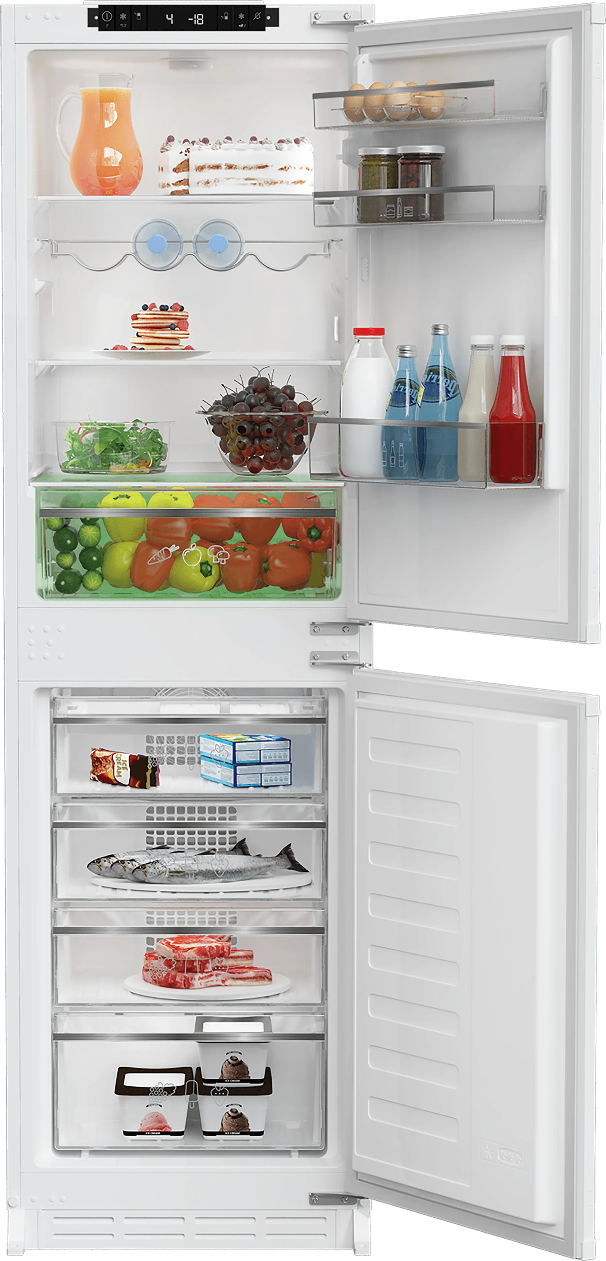 Blomberg Integrated 50:50 Frost Free Combi Fridge Freezer | KNE4564EVI Fridge Freezer 2023, Brand_Blomberg, Build Type_Integrated, Energy_Rating_E, Frost Free_Yes, Home Appliances, OOS, Product Type_Fridge Freezer, Refrigeration Blomberg Integrated 50:50 Frost Free Combi Fridge Freezer | KNE4564EVI - Default Title 659.00 KNE4564EVI Meath Meath Ireland aceeuronics.ie Ace Euronics
