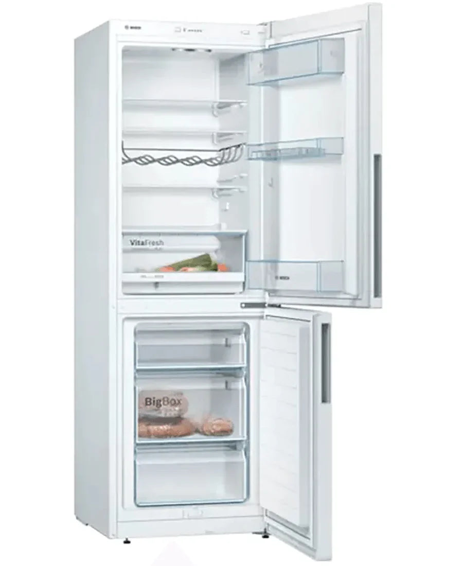Bosch Serie 4 Freestanding Fridge Freezer 60cm | White | KGV336WEAG Fridge Freezer Autumn, Brand_Bosch, Colour_White, Energy_Rating_E, Freestanding_Fridge, Frost Free_No, OOS, Product Type_Fridge Freezer, Winter Sale Bosch Serie 4 Freestanding Fridge Freezer 60cm | White | KGV336WEAG - Default Title 529.00 KGV336WEAG Meath Meath Ireland aceeuronics.ie Ace Euronics