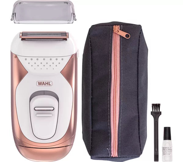 WAHL Wet & Dry Foil Lady Shaver | Pink & White | 3023392
