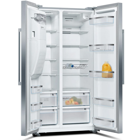 Bosch Series 6 American Fridge Freezer Stainless Steel | KAD93AIERG