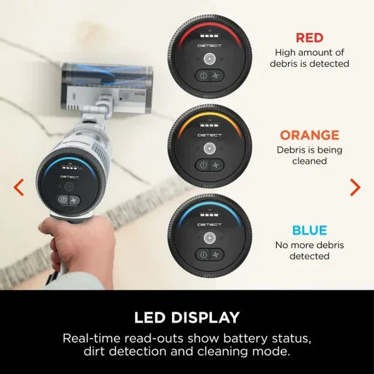 Shark Cordless Detect Vacuum with Auto Empty System | IW4621UKT