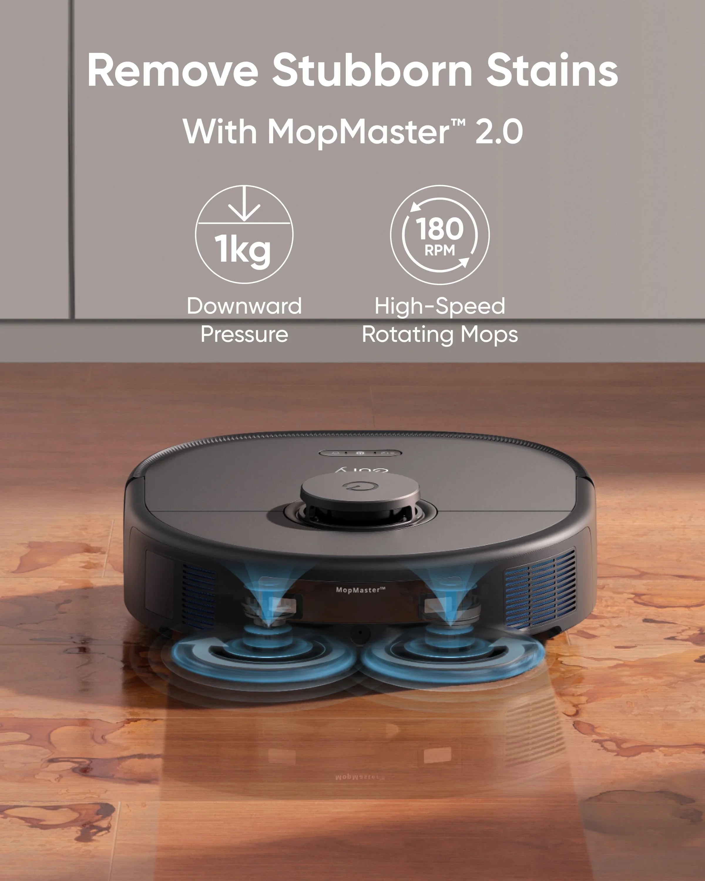 Eufy X10 Pro Omni Robot Vacuum & Mop with MopMaster 2.0 – 8,000 Pa Suction | T2351V11