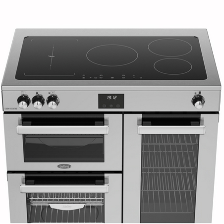 Belling 90 cm Cookcentre Stainless Steel Induction Rangecooker | CC90EISTA