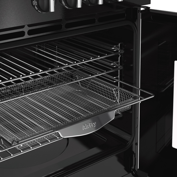 Belling 100cm Black Farmhouse Electric Rangecooker | FH100EBLK