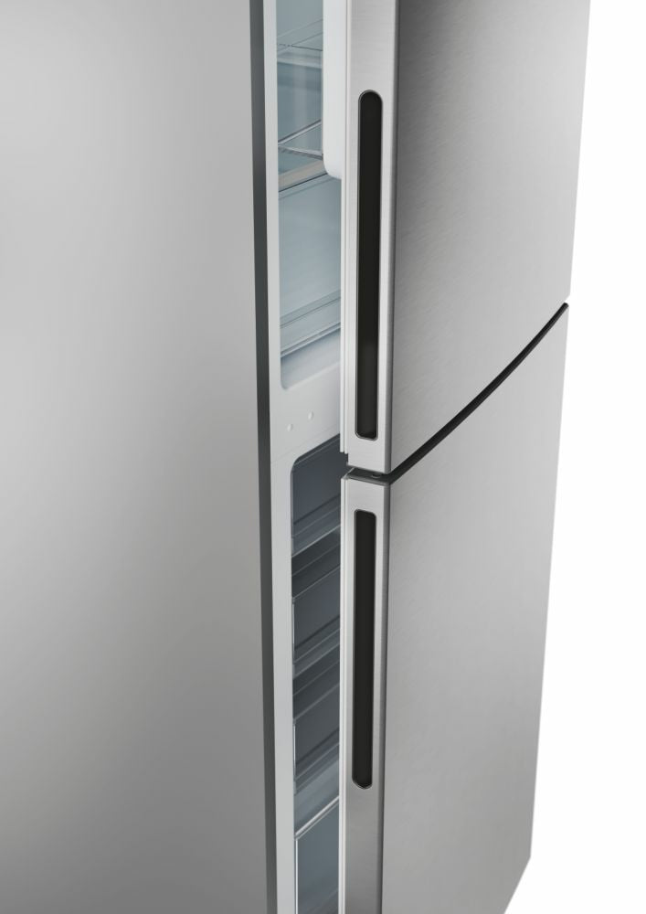 Hoover H-FRIDGE 300 252L Fridge Freezer Stainless Steel | HVT3CLECKIHS