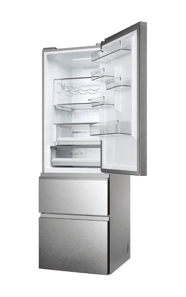 Haier 3D 60 Serie 5 Freestanding Frost Free Fridge Freezer | HTW5618ENMG