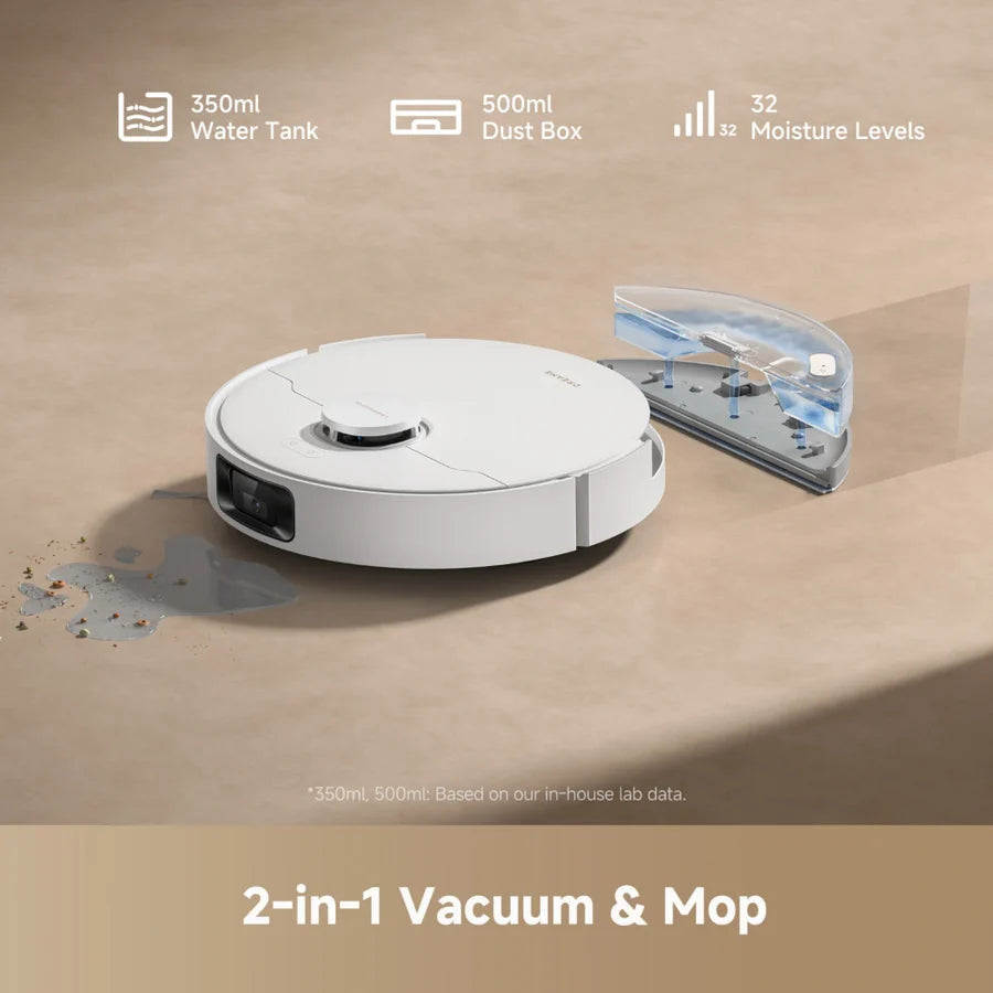 Dreame D20 Pro Plus Robot Vac Vacuum and Mop - White | RLD43SD