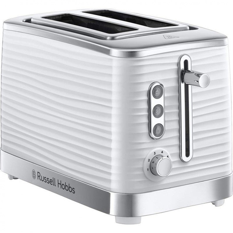 Russell Hobbs Inspire 2 Slice Toaster | White | 24370