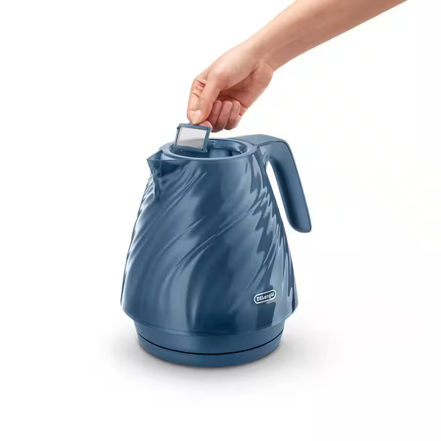 De'Longhi Ballerina Seta Kettle, Blue | KBDS3001.BL