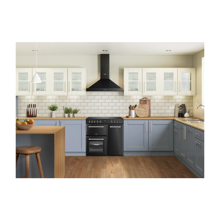 Belling 90 cm Farmhouse Electric Rangecooker | FH90EBLK