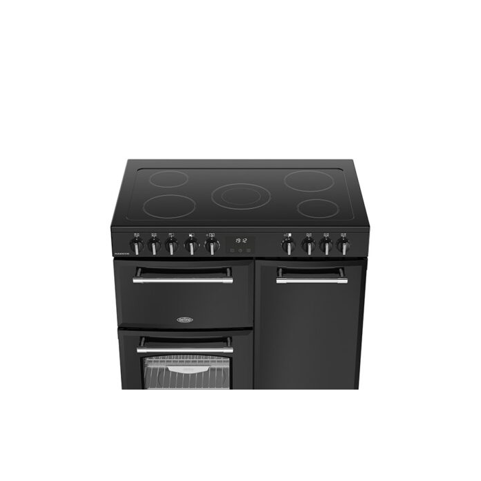 Belling 90 cm Farmhouse Electric Rangecooker | FH90EBLK